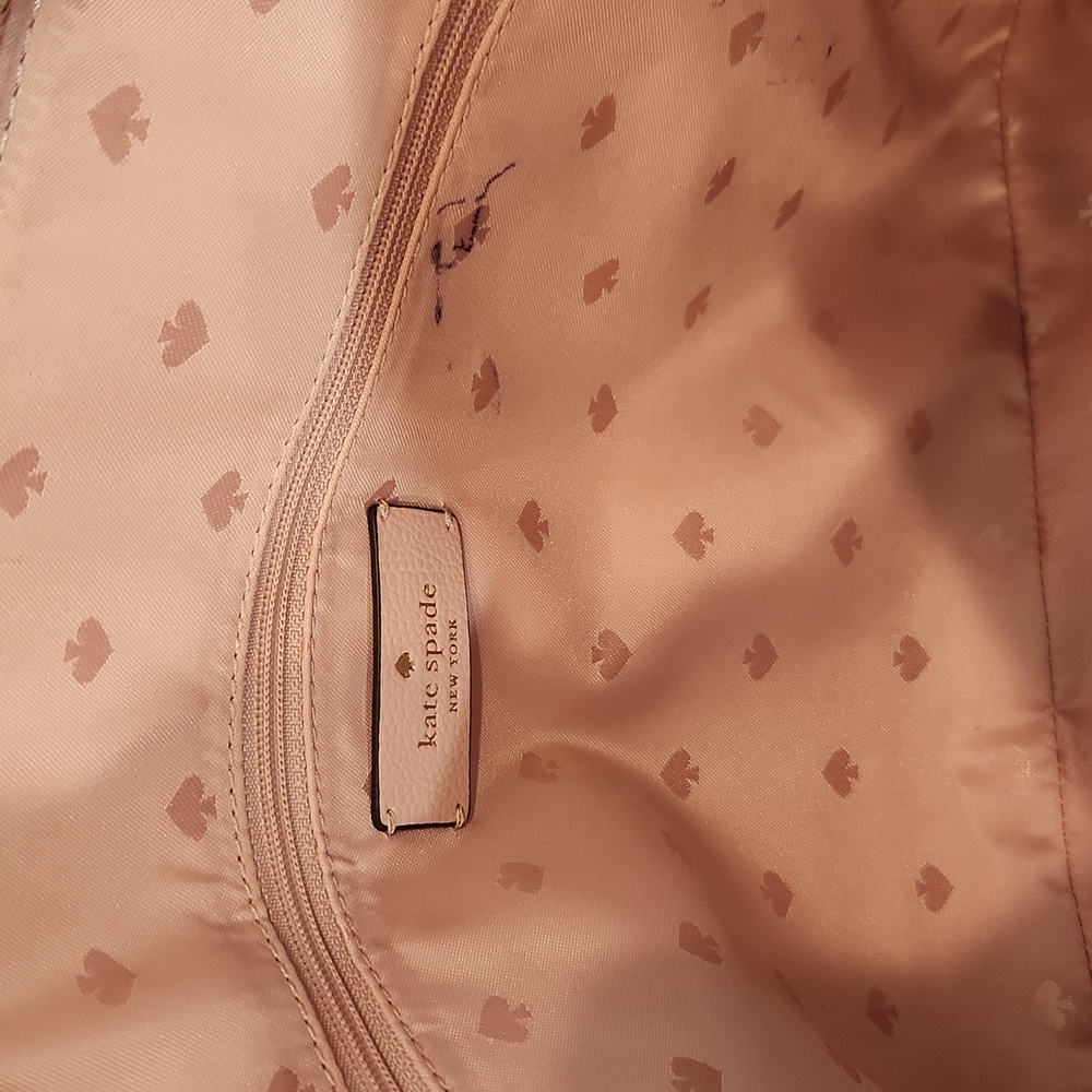Kate Spade Blush Pink Handbag / Crossbody - Picture 10 of 11